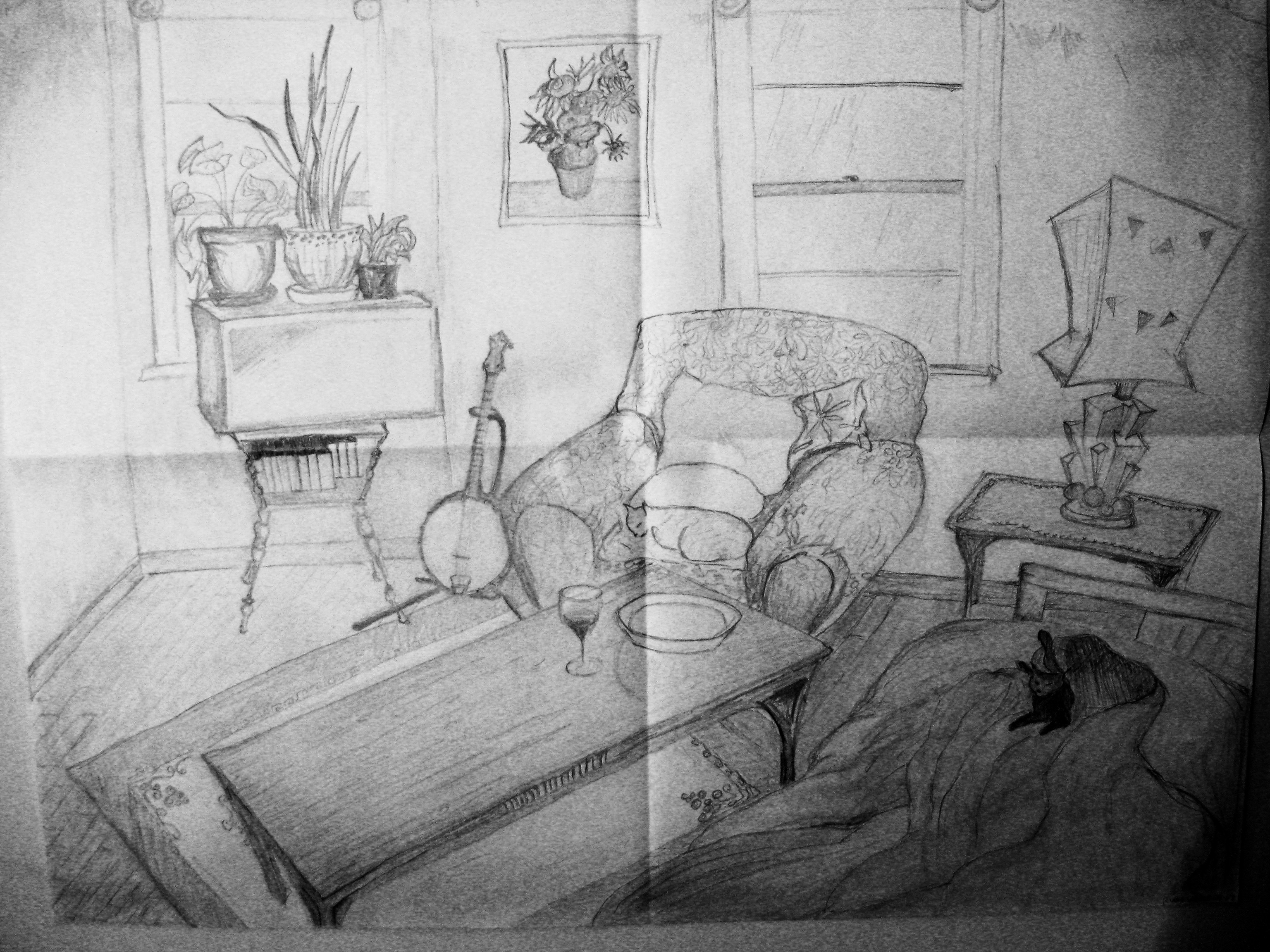A. Interior Sketch 11x17